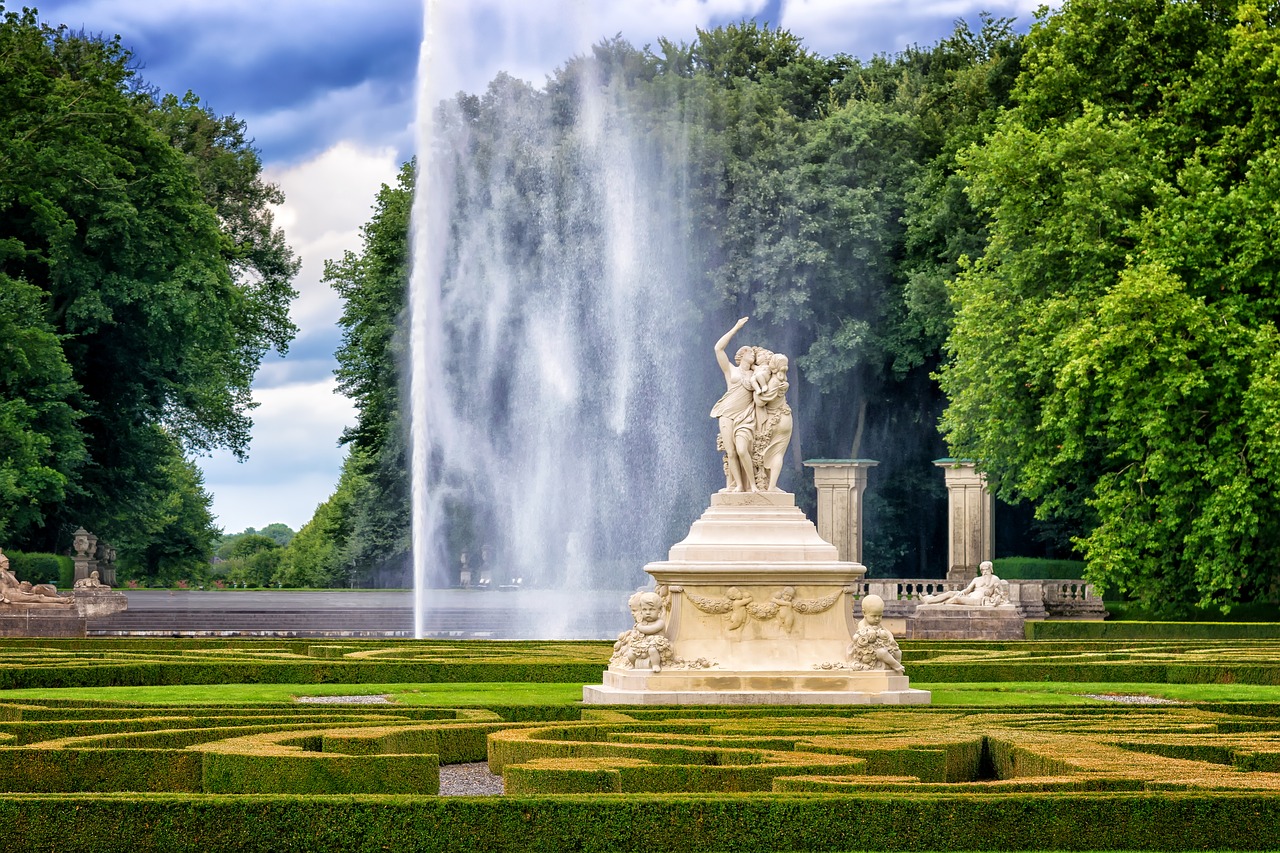 fontaine jardin